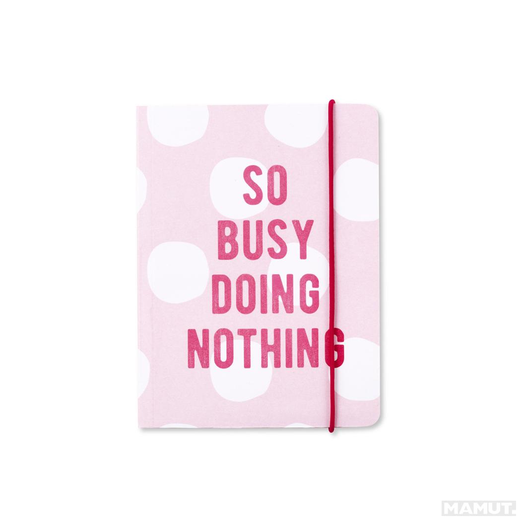 Sveska KRAFT TYPOA6 NOTEBOOK SO BUSY DOING 