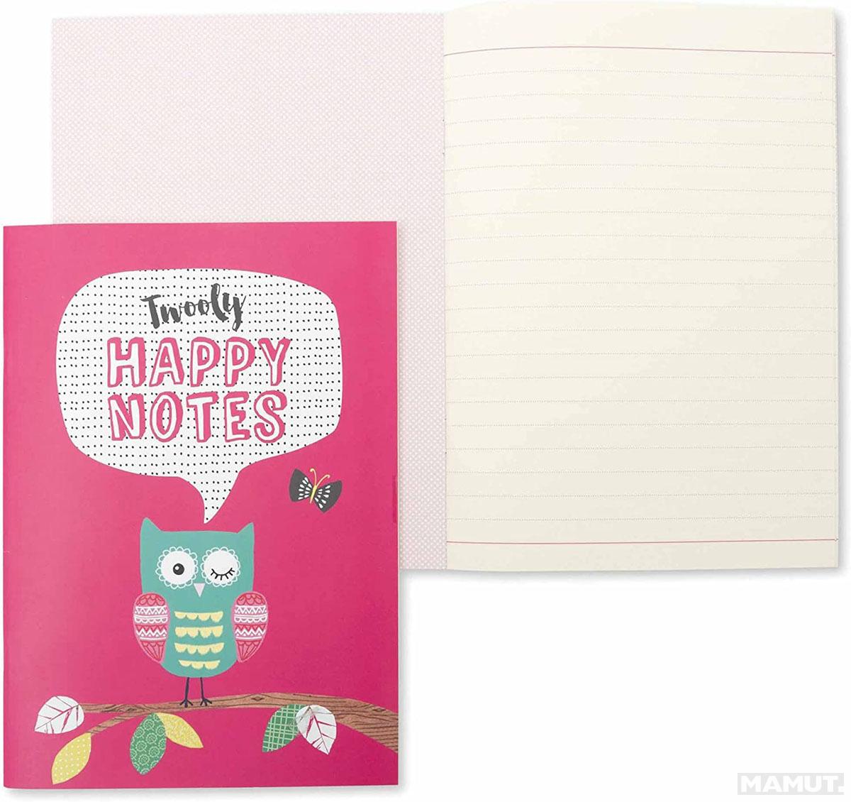 Sveske Set TWOOLY FABULOUS A5 NOTEBOOKS SET OF 