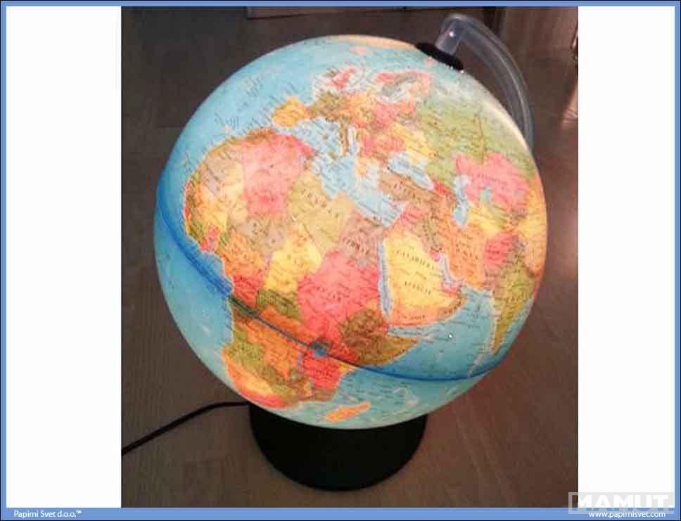 Svetleći GLOBUS 20 cm 