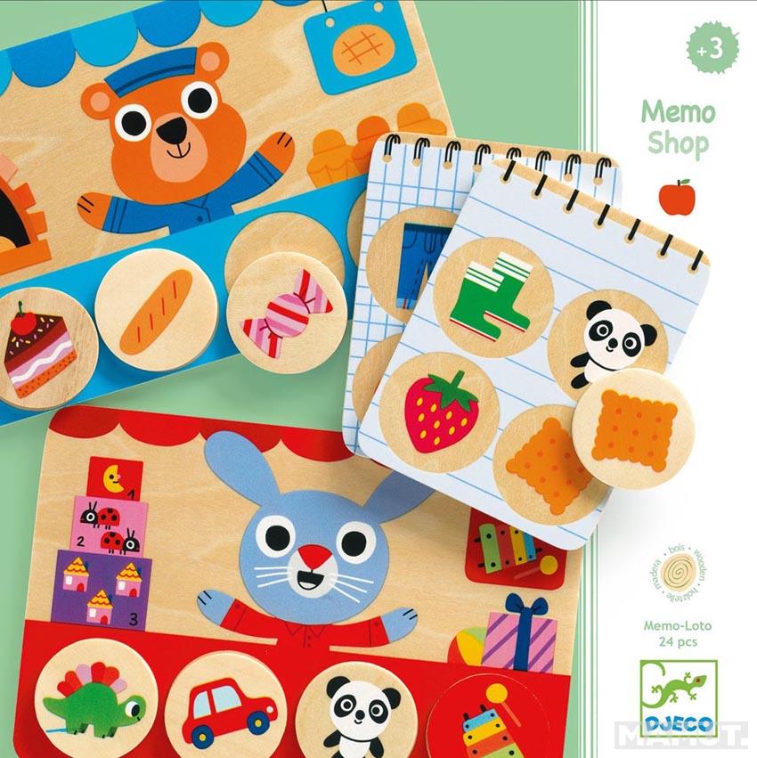 Edikativna igra MEMO LOTO SHOP 