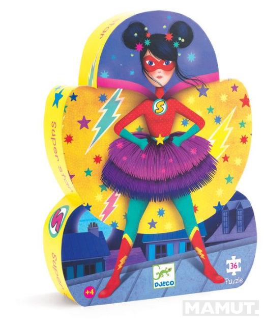 SILHOUETTE PUZZLE SUPER STAR 36 PCS 