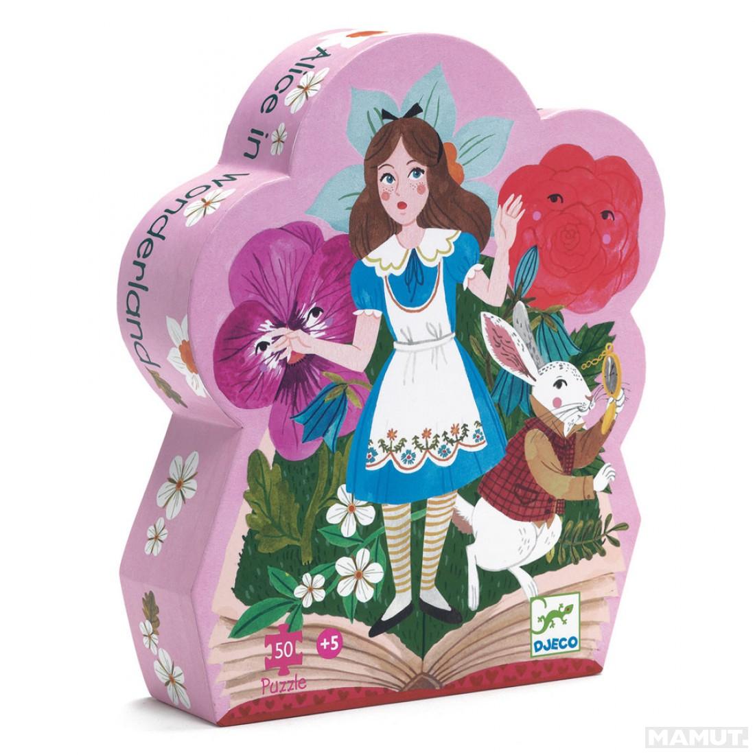 Puzzle SILHOUETTE PUZZLE ALICE IN WONDERLAND 