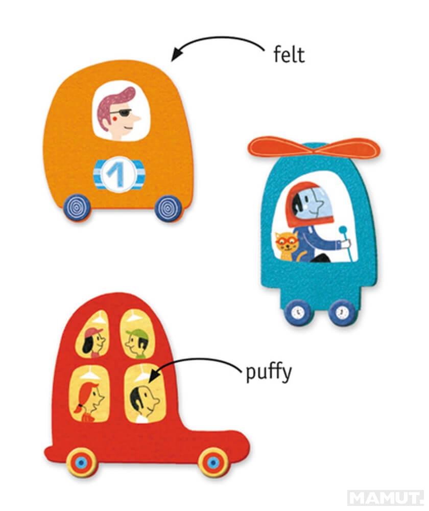 Kreativni Set STICKERS I LOVE CARS 