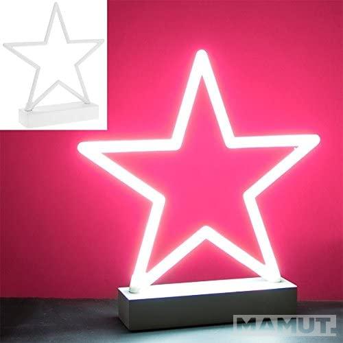 STAR WHITE Neonska lampa