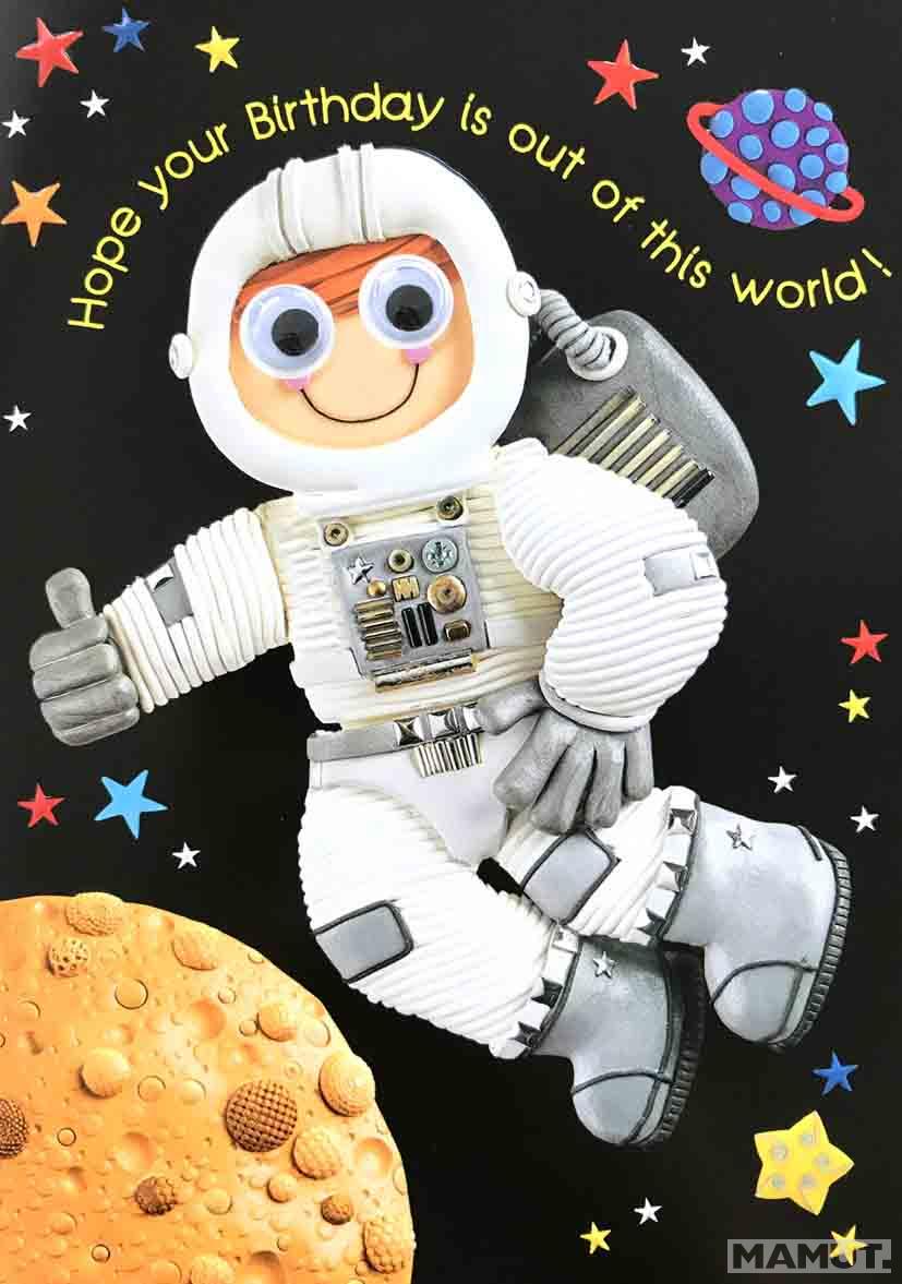 Čestitka ASTRONAUT 