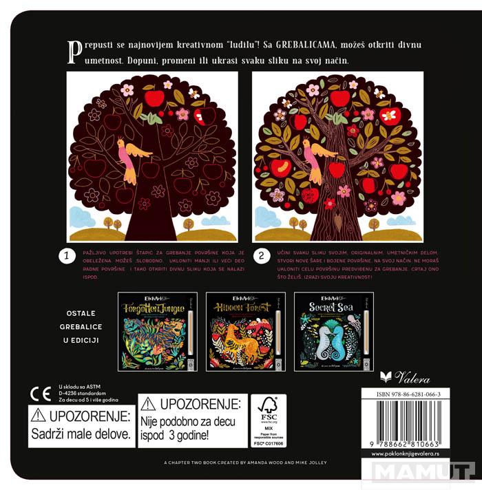 Grebalice ČAROBNI VRT 