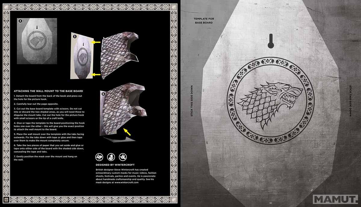 GAME OF THRONES: HOUSE STARK DIREWOLF 