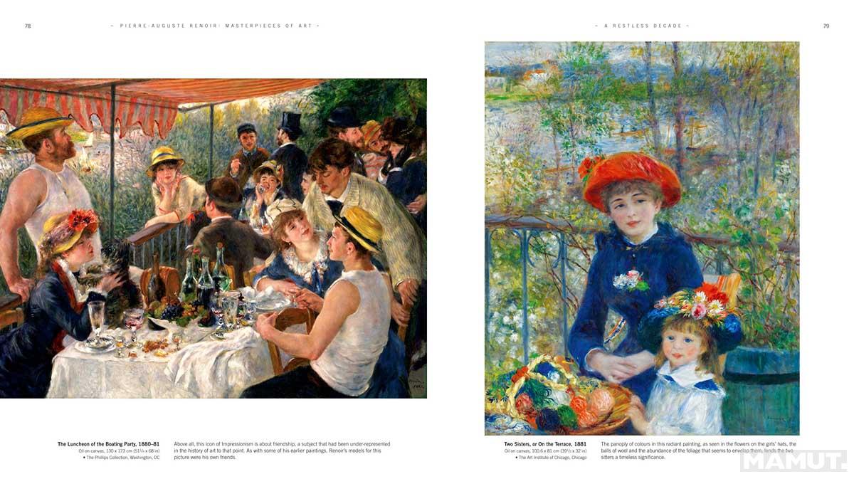 PIERRE AUGUSTE RENOIR MASTERPIECES OF ART 