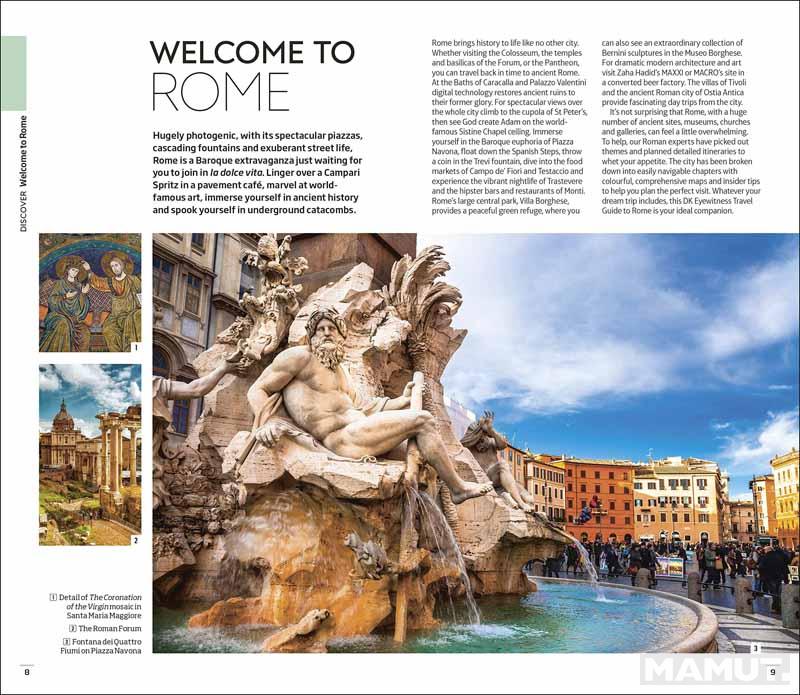 ROME EYEWITNES TRAVEL GUIDE 