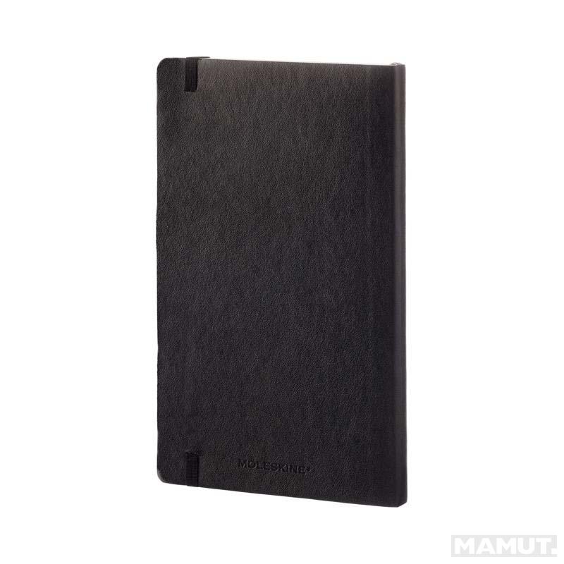 Notes CLASSIC MOLESKINE Softcovers, crni- tačkice 