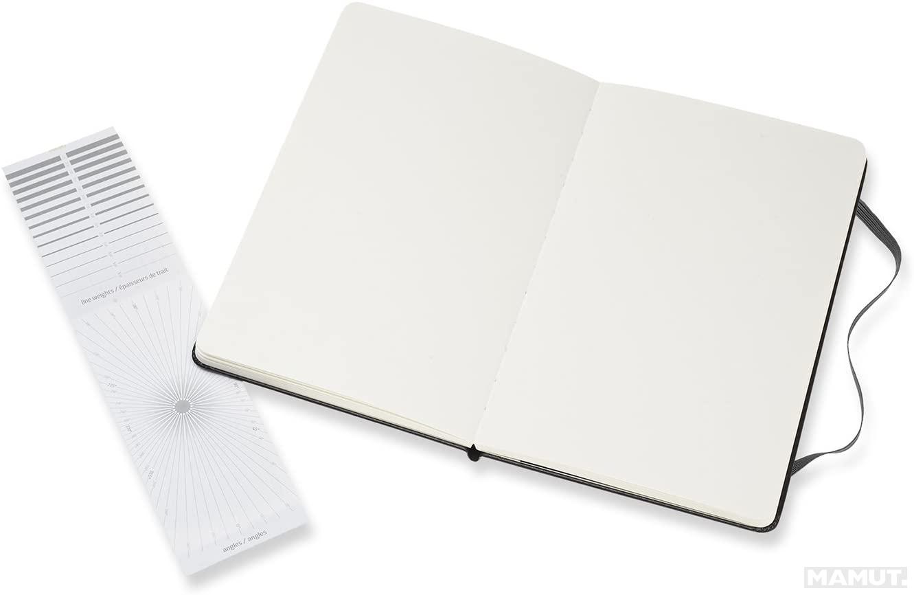 Notes ART MOLESKINE Watercolor portrait, crna