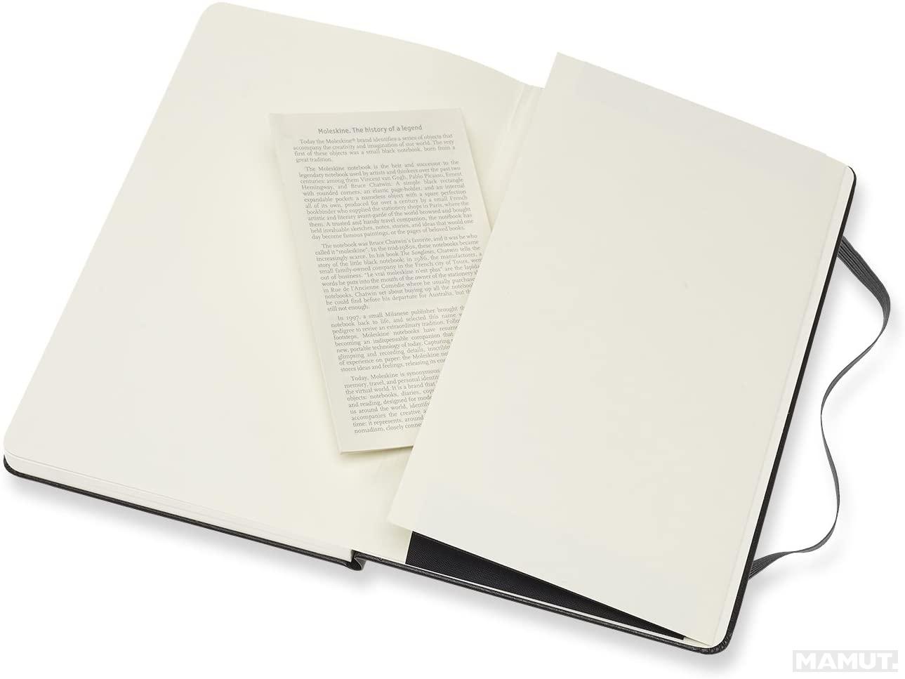 Notes ART MOLESKINE Watercolor portrait, crna