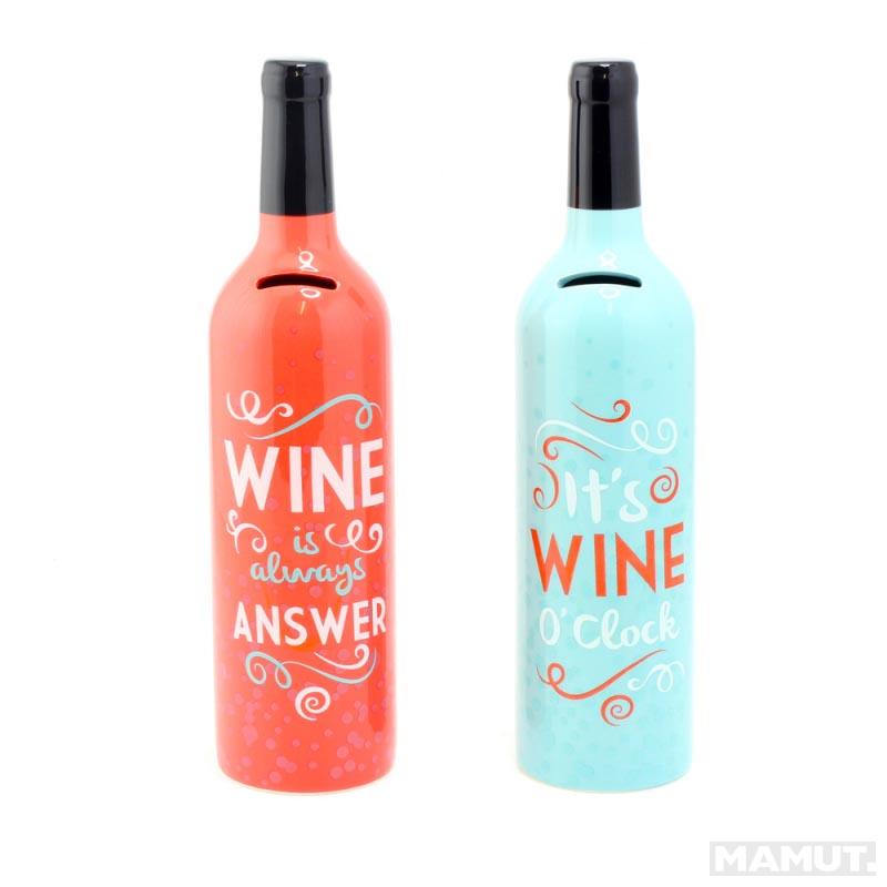 WINE BOTTLE Kasica 2 vrste 