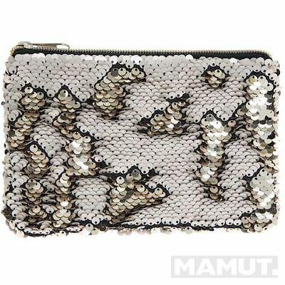 Neseser SEQUIN PURSE CHAMP & CREAM 