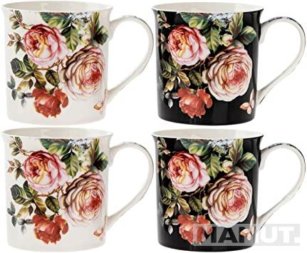 DAMASK ROSE Set od 4 šolje 