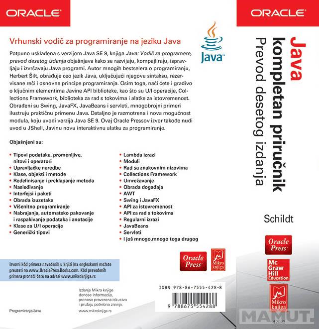 JAVA JDK 9 KOMPLETAN PRIRUČNIK prevod 10 izdanja 