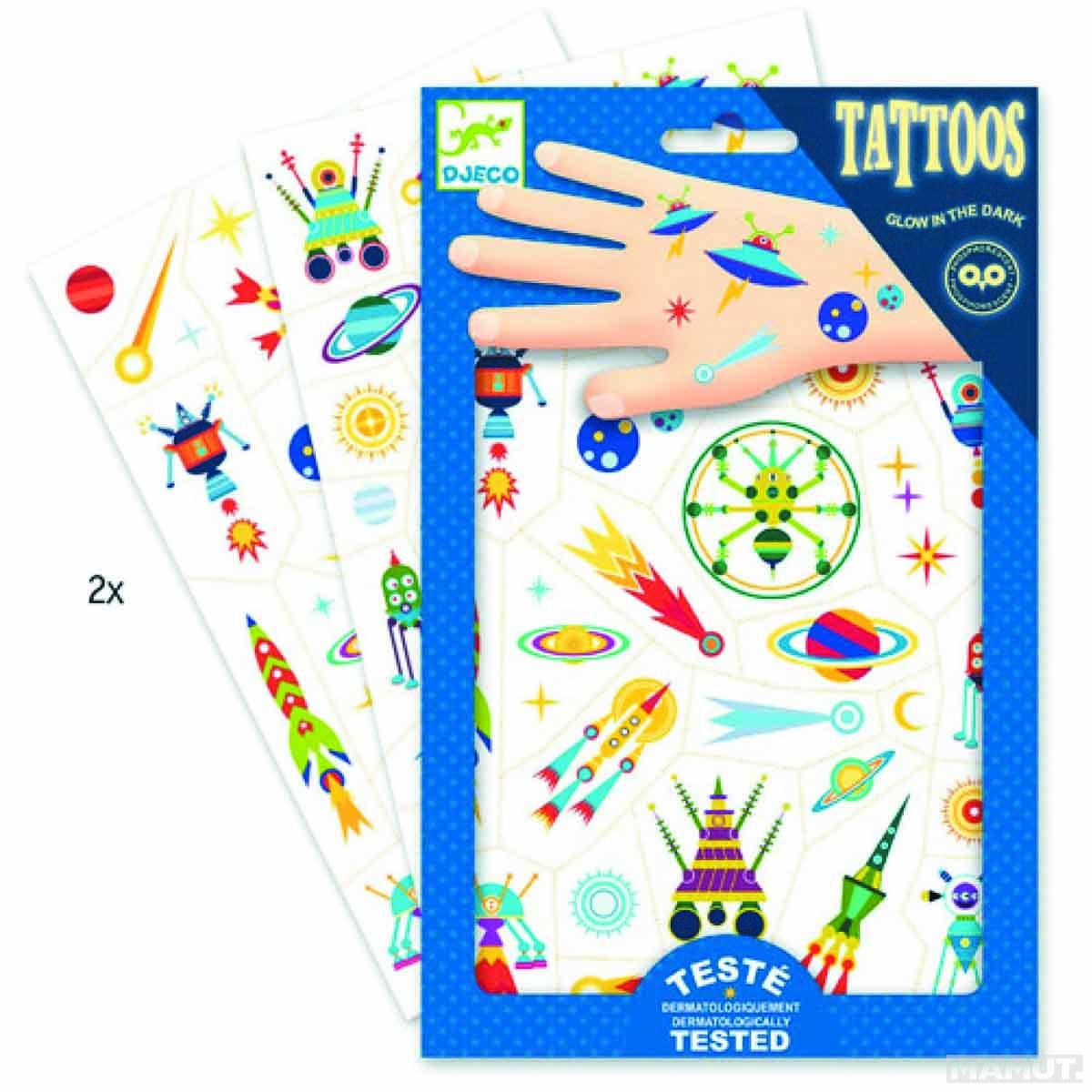 Kreativni Set TATTOOS SPACE ODDITY 