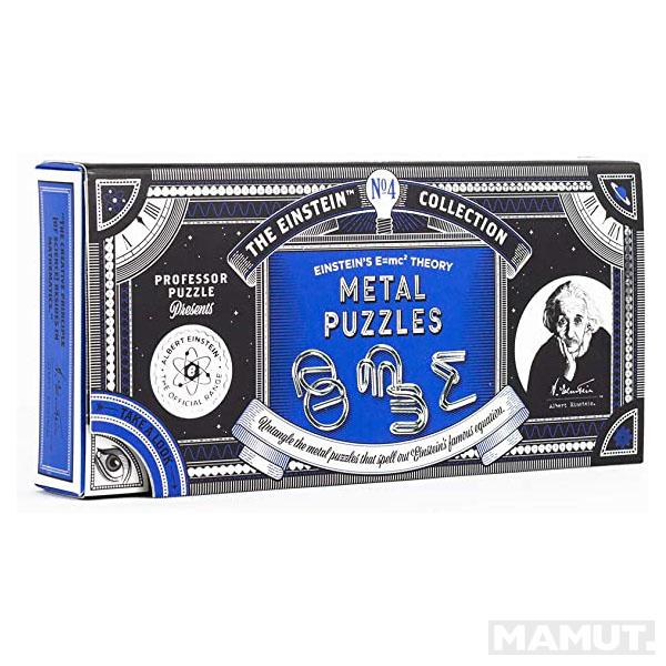 PROFESSOR PUZZLE                    IQ puzle E= MC2 METAL PUZZLES 