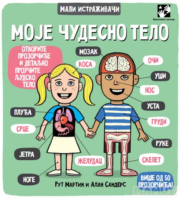 MOJE ČUDESNO TELO Mali istraživači 