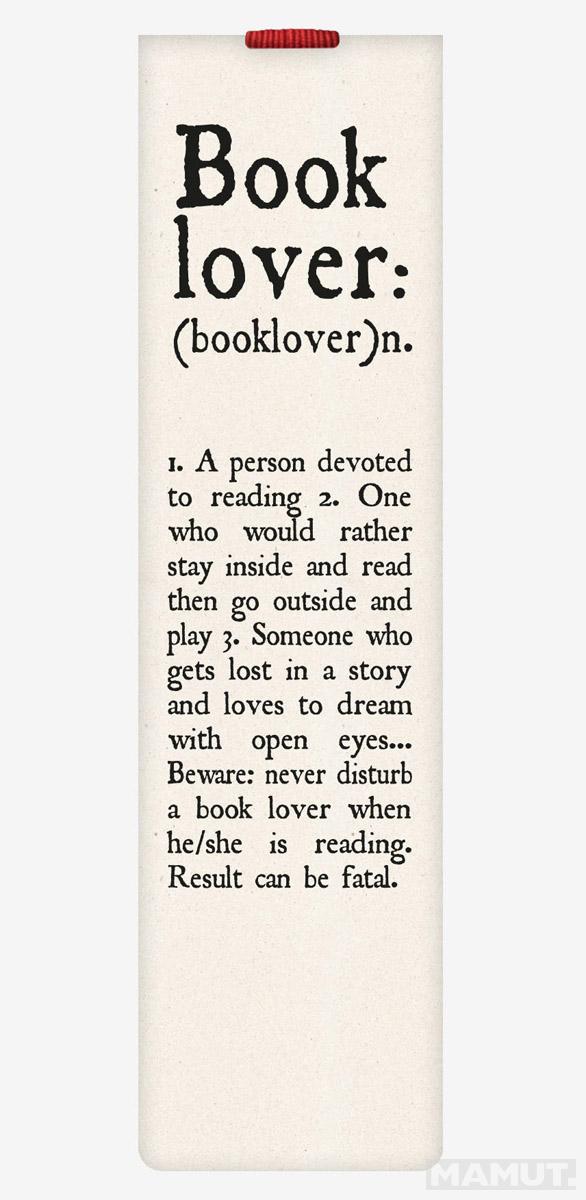 Bookmarker BOOK LOVER 