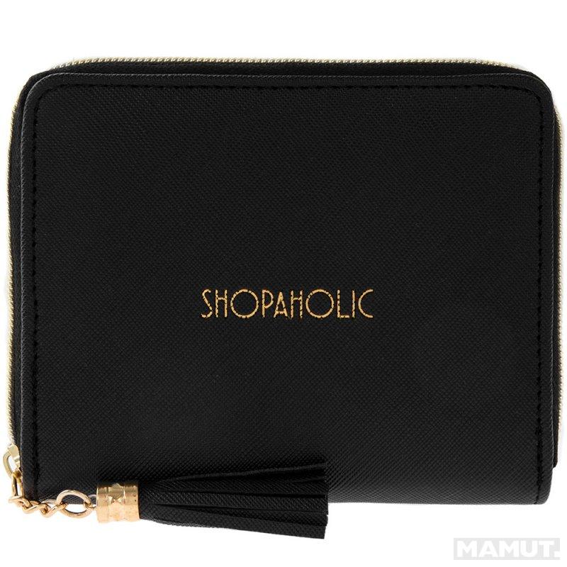 SHOPAHOLIC Novčanik crni 