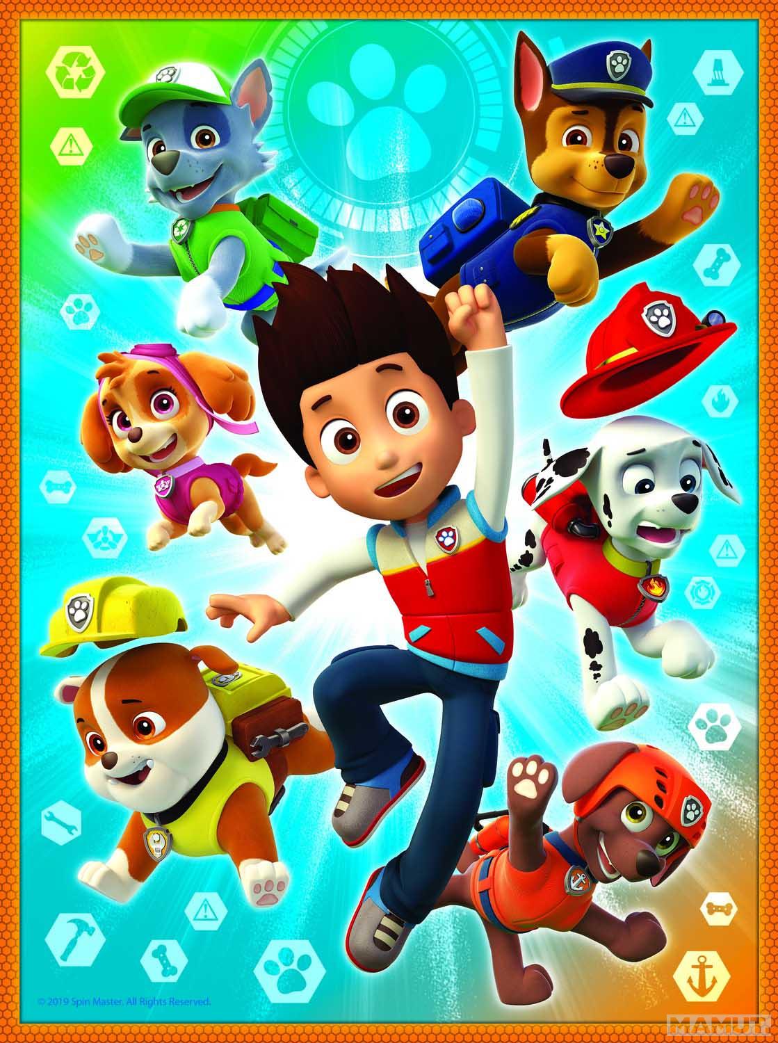 Puzzle i memo kartice TREFL Paw Patrol 