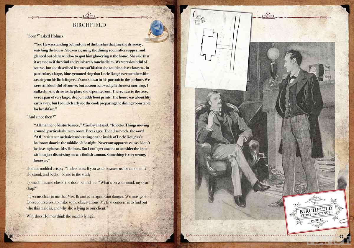 SHERLOCK HOLMES CASE BOOK- Solve it yourself mysteries 