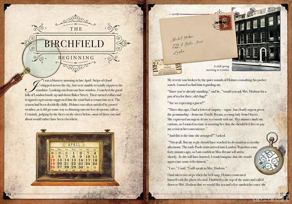 SHERLOCK HOLMES CASE BOOK- Solve it yourself mysteries 