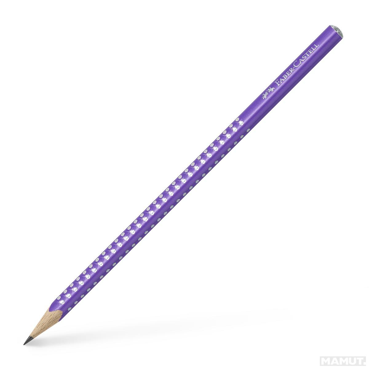 FABER CASTELL grafitna olovka HB - Sparkle Purple 