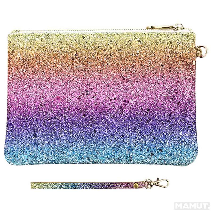 Neseser ROCK THE RAINBOW COSMETIC PURSE RAINBOW SEQUIN 