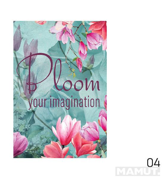 Notes BLOOM  džepni 90x140mm 