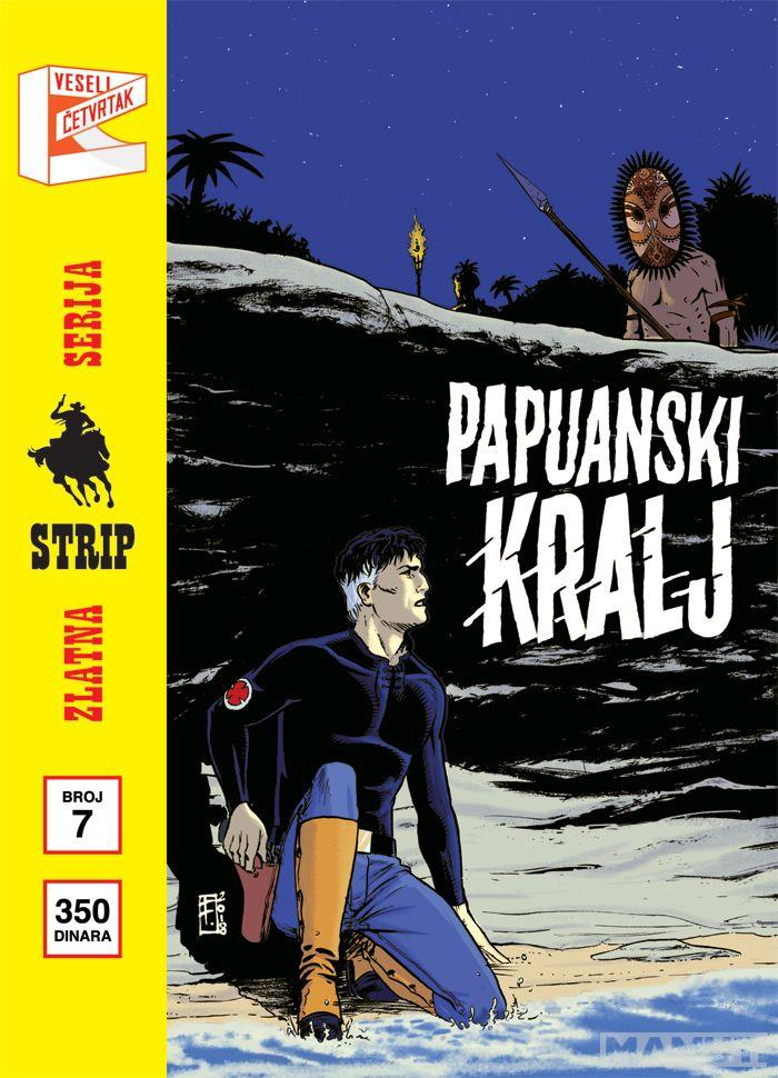 ZLATNA SERIJA 7 MISTER NO Papuanski kralj (korica B) 