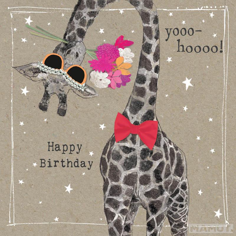 Rođendanska Čestitka FANCY PANTS YOOHOO GIRAFFE 