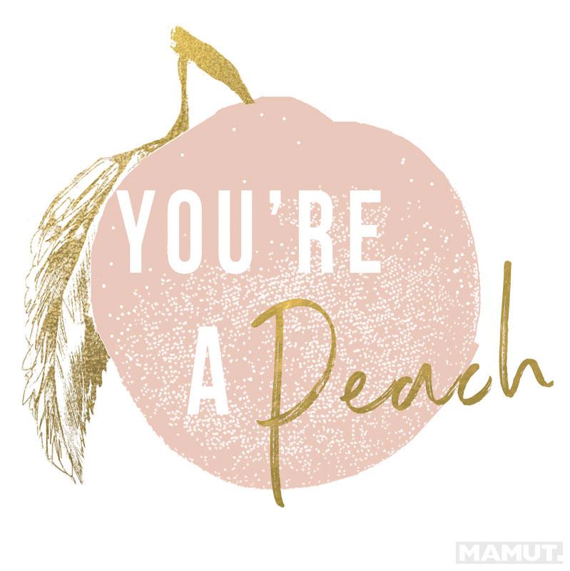 Rođendanska Čestitka PIANO YOU’RE A PEACH 