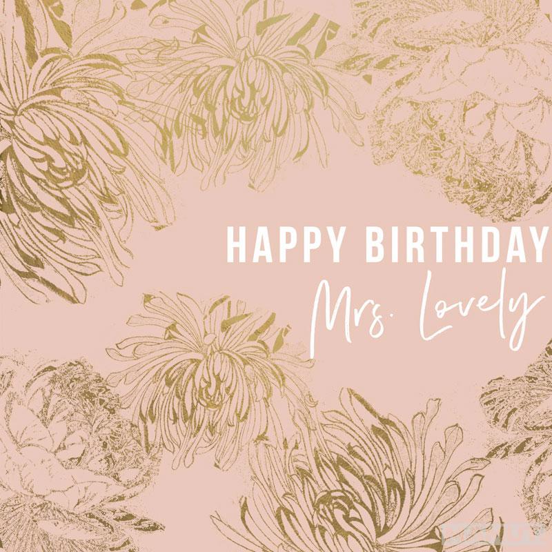 Rođendanska Čestitka PIANO MRS LOVELY 