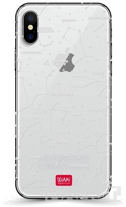Iphone X Maska CLEAR CASE SKY MAP 