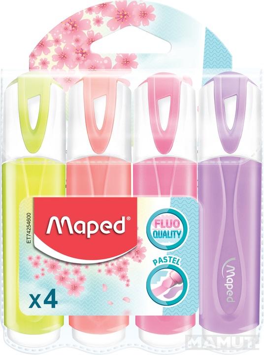 MAPED text marker FLUO PEP'S PASTEL 1 kroz 4 
