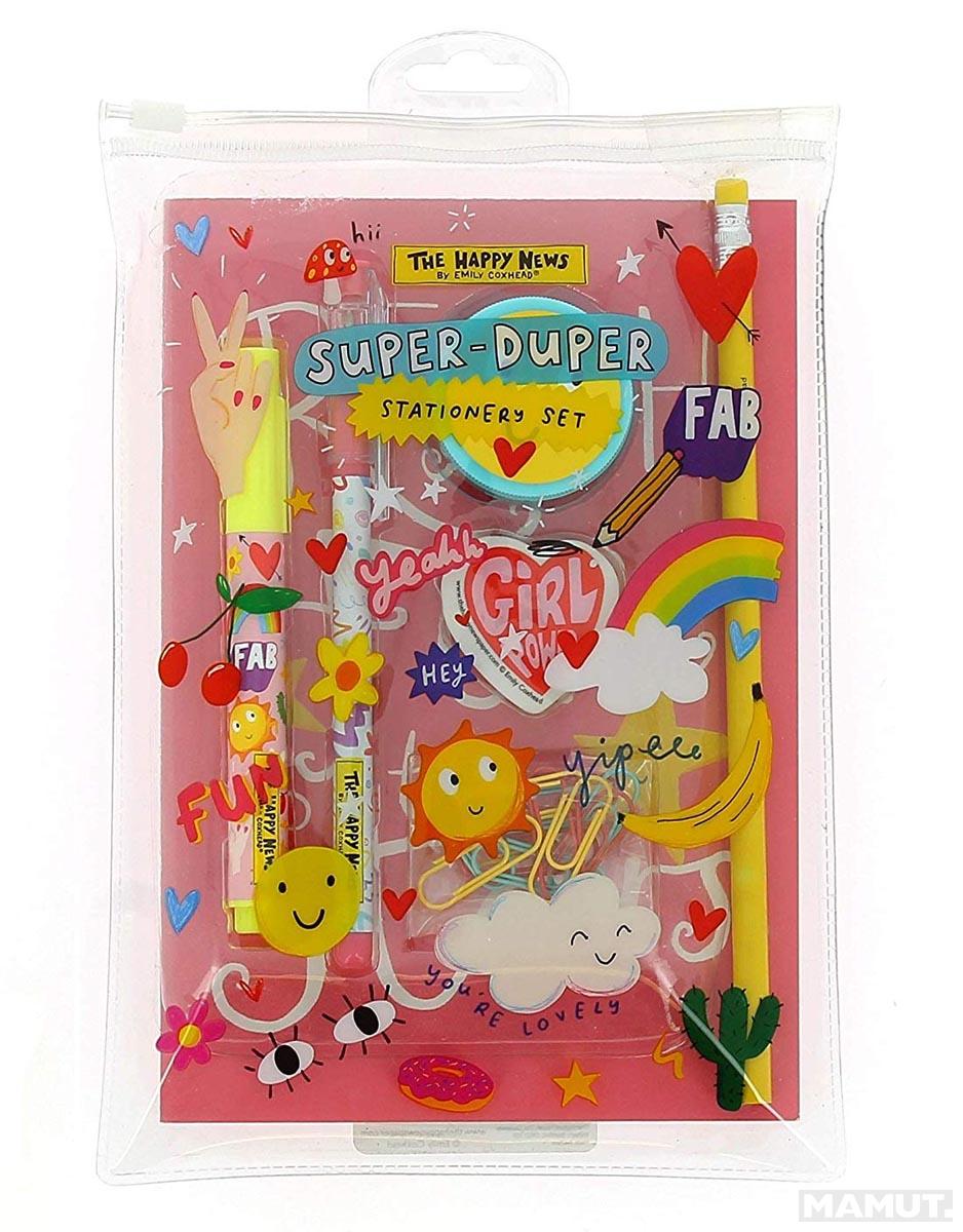 Školski set HAPPY NEWS Super Duper 