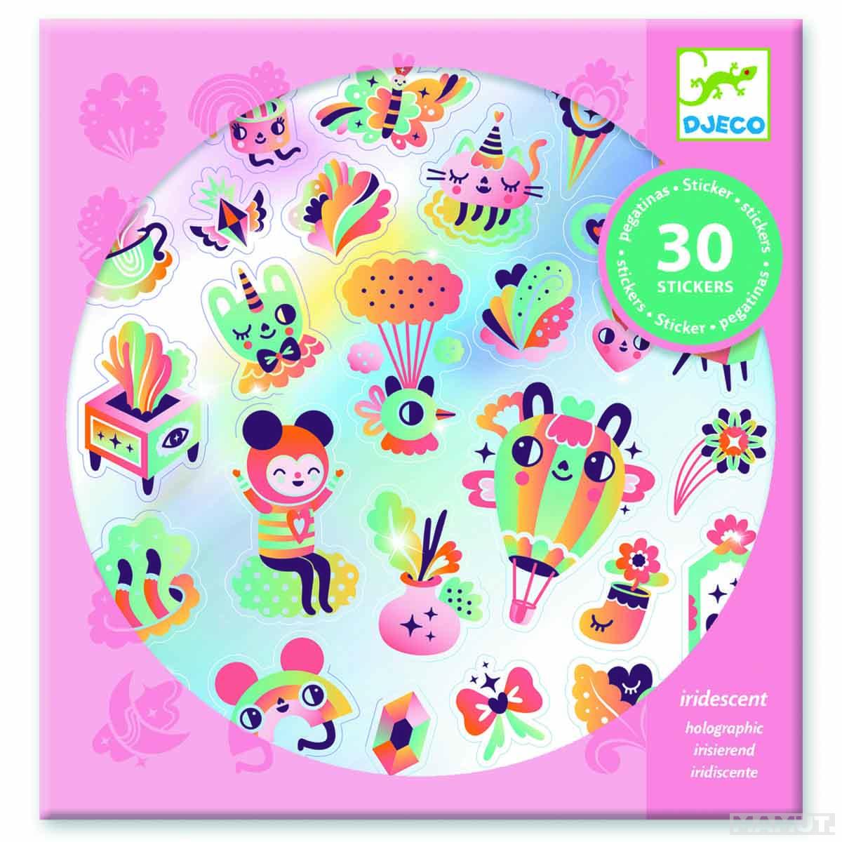 Kreativni Set STICKERS TEXTURES LOVELY RAINBOW 