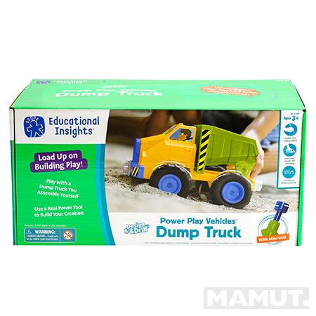 Igračka DESIGN DRILL POWER PLAY VEHICLES DUMP TRUCK 