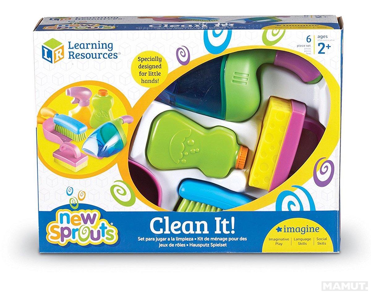 Set za igranje NEW SPROUTS Čišćenje 