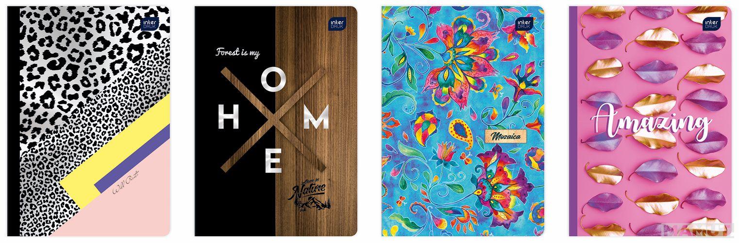 Sveska EXERCISE BOOK  A5 60L KOCKA METALLIC FSC MIX CREDIT 