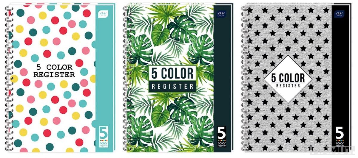 Sveska A4 COLOURED DIVIDERS 