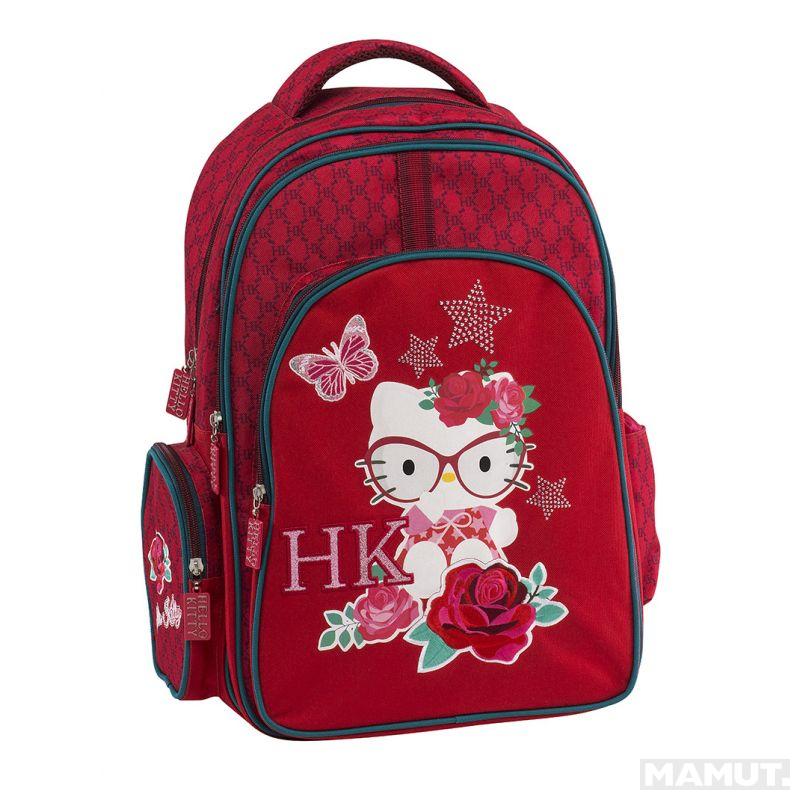 Ranac sa tri pregrade HELLO KITTY RED Graffiti 