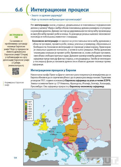 GEOGRAFIJA ZA 6. RAZRED - UDŽBENIK 