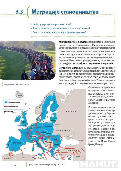 GEOGRAFIJA ZA 6. RAZRED - UDŽBENIK 