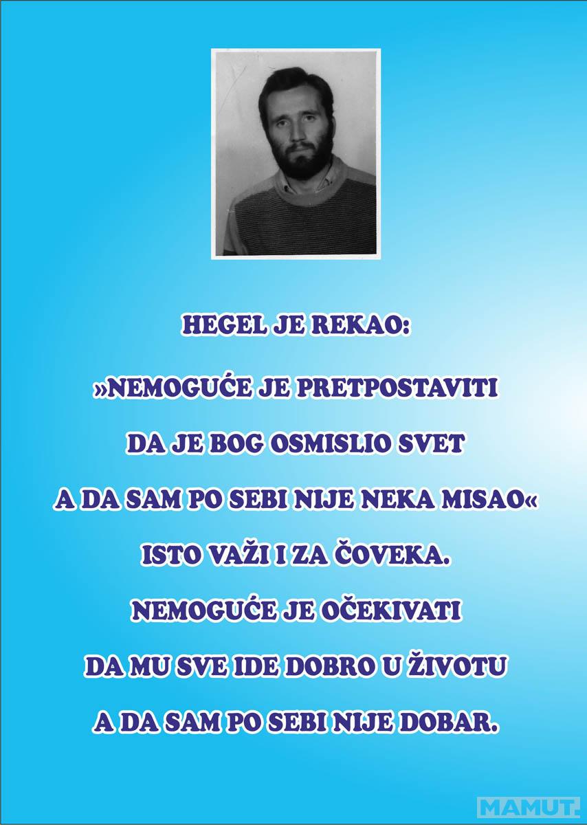 MORALNO OBRAZOVANJE I VASPITANJE 