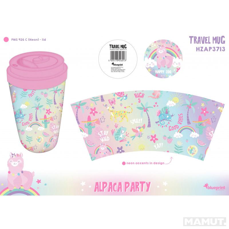 Putna šolja HAPPY ZOO Alpaca 