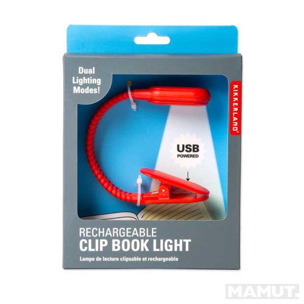 Lampica za čitanje CLIP BOOK LIGHT Crvena 