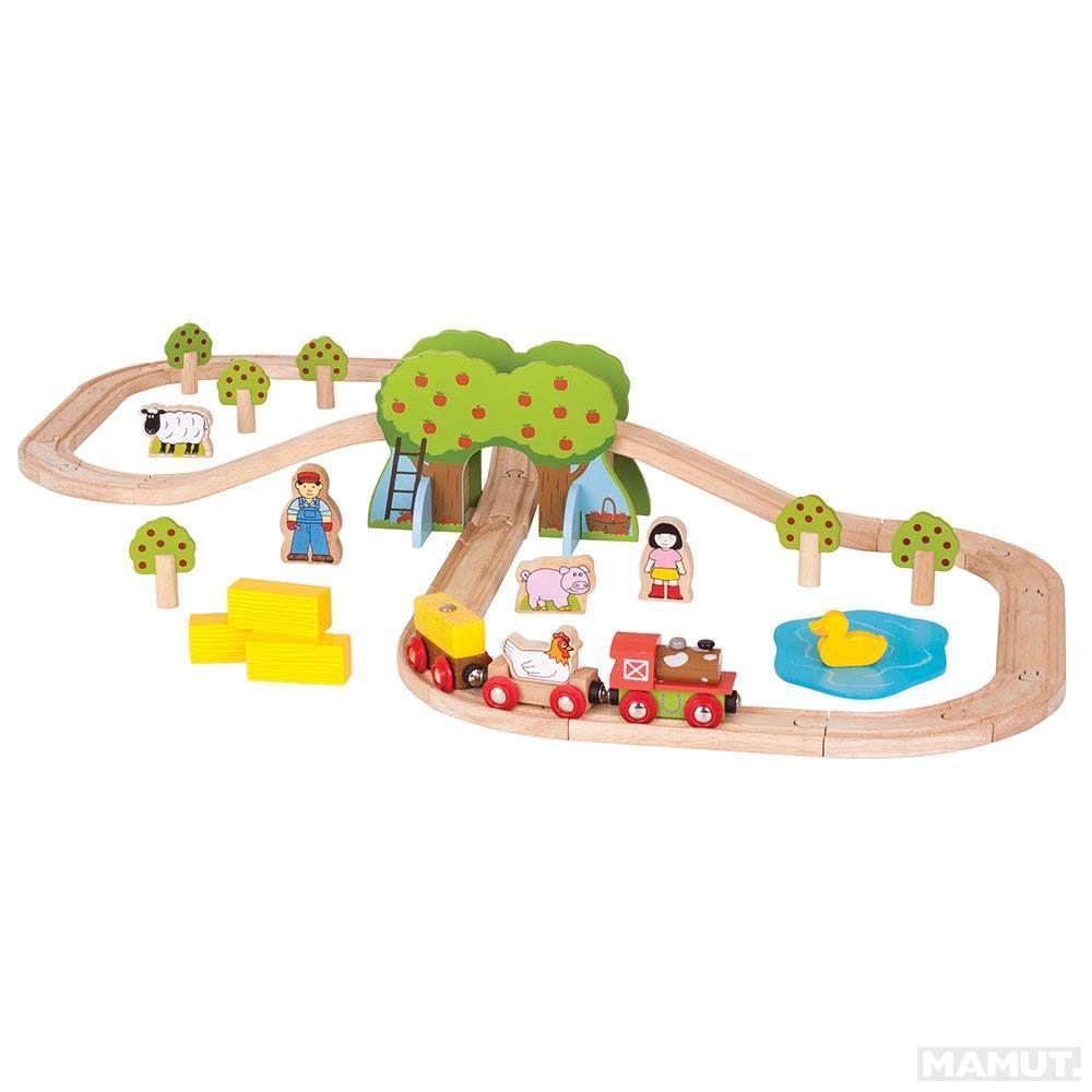 Drvena igračka FARM TRAIN 